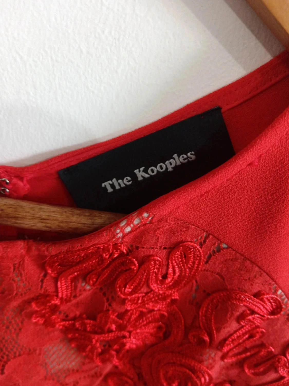 C128 red dress The Kooples M – photo 3